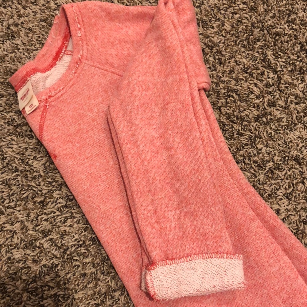Red target sweatshirt